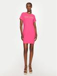 Повседневное платье regular fit 76PAOE04 Just Cavalli, розовый - фото 2