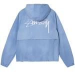 Куртка Stussy Wave Dye Beach Shell, Laguna Blue - фото 2