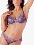 Кружевные бикини Embrace Lace Wacoal, Grape Compote Multi - фото 4