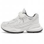 Дышащие детские кроссовки для бега WARRIOR, белый/серый - фото