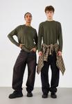 Топ YOURTURN LONG SLEEVED WAFFLE TOP UNISEX, Khaki /Khaki - фото 2