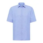 Рубашка Eterna с короткими рукавами "MODERN FIT", синий - фото 4