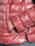 Стеганая куртка с капюшоном Herno, розовый - фото 5