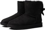 Сапоги UGG Mini Bailey Bow II, черный - фото