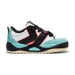 Кроссовки для скейтбординга Unisex Low Top White Kappa, Classic White/Black/Turquoise-012 - фото 8