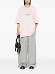 Футболка с надписью VETEMENTS, розовый - фото 3