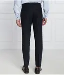 Шерстяные брюки Denz Slim fit Oscar Jacobson, синий - фото 4