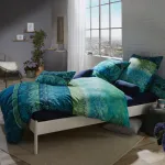 Постельное белье , синее, 1x 155x220 см + 1x 40x80 см Erwin Müller - фото 4