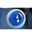 Ужинная тарелка 26,5 см, синий - фото 2