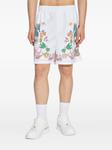 Шорты с графическим принтом Versace, белый - фото 3