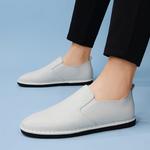 Повседневные мужские белые экстравагантные туфли - фото 4