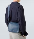 Средняя кожаная сумка-мессенджер Pebble Medium Loewe, Indigo Dye - фото 3