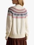 Свитер Alba Fair Isle Joules, Cream - фото 2