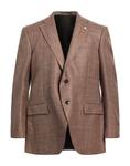 Блейзер Luigi Bianchi Mantova, коричневый - фото