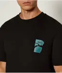 Футболка te_structure Regular fit Boss Orange, черный - фото 4