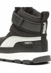 Ботинки PUMA Evolve для маленьких детей PUMA Black Ash Gray White - фото 2