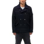 Куртка double-breasted logo patch jacket 'black' Stone Island, черный - фото 3