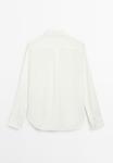 Блуза Massimo Dutti FLOWING LONG SLEEVE, White - фото 7