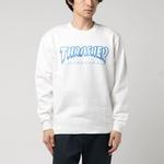 Свитшот мужской Thrasher белый - фото 4