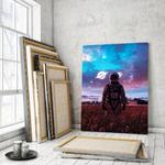 Картина на холсте Hustling Sharks CHEERS, синий - фото 2