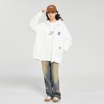 Свитшот унисекс SESAME STREET, светло-серый меланж - фото 4