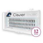 Клавир, Ресница, пучки ресниц 12 мм., Clavier - фото