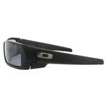 Матовые черные серые солнцезащитные очки с запахом Oakley, черный - фото 3