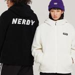 Nerdy Утолщенная куртка унисекс белая, White - фото 6