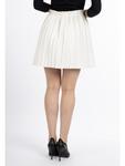 Мини-юбка faina, белый - фото 4