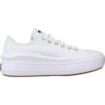 Кроссовки Converse Chuck Taylor All Star Move OX, белые, женские - фото