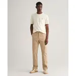 Брюки чинос Gant Dobby Structure Slim Fit, зеленый - фото 4
