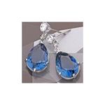 Swarovski Винтажное голубое кристаллическое ожерелье women's blue - фото 6