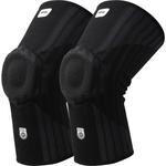 Наколенники LINING, черные 2 шт + фиксатор запястья - фото