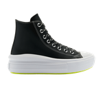 Кроссовки Converse Wmns Chuck Taylor All Star High Move 'Black Lemon Venom', черный - фото