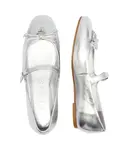 Кожаные балетки Koyaa Guess, серый - фото 4