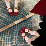 TAFN Туфли Mary Jane женские красные - фото 3