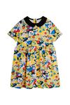 Детское платье Flowers Mini Rodini, желтый - фото