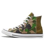 Кеды Converse Chuck Taylor All Star Hi 'Half Green Camo' - фото