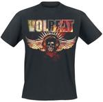 Футболка Burning Skullwing от Volbeat - фото
