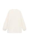 Худи Mango SHEARLING, Ivory White/Off-White - фото 5