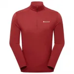 Толстовка Montane Dart XT half zip, красный - фото 3