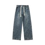 Джинсы унисекс JCUI, Черный - фото 12