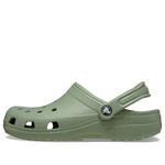 Кроссовки classic clogs 'moss green' Crocs, зеленый - фото