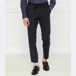 Брюки узкого кроя Boss, синий - фото 2