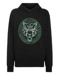 Толстовка с капюшоном Plein Sport Sweatshirt Tiger, черный - фото