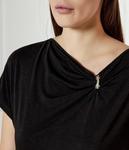 Блуза Liu Jo Sport с короткими рукавами, черный - фото 4