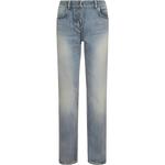 Джинсы Vintage Effect прямого кроя Givenchy, синий - фото