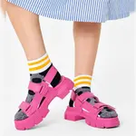 Носки Happy Big Dot 1/4 Crew long, серый - фото 3