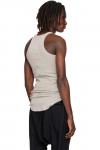 Rick Owens Топ Off-White Temple Basic Rib Tank Top - фото 3