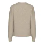 Кардиган Pieces Malou, бежевый - фото 4